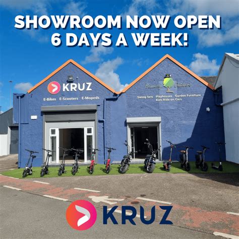 kruz electric|Join the electric revolution with Kruz! Call to our showroom.